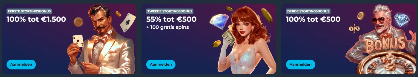 Gigaspinz Casino Welkomstbonus
